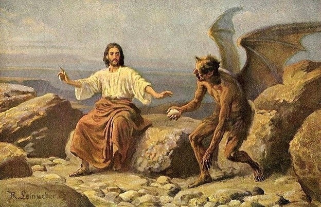 Иисус и Бес. Фото из открытого доступа