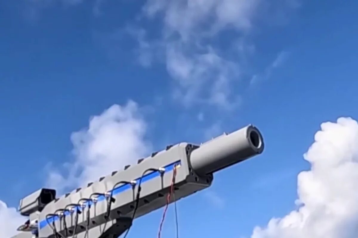    Появились первые кадры испытаний рельсотрона в Японии