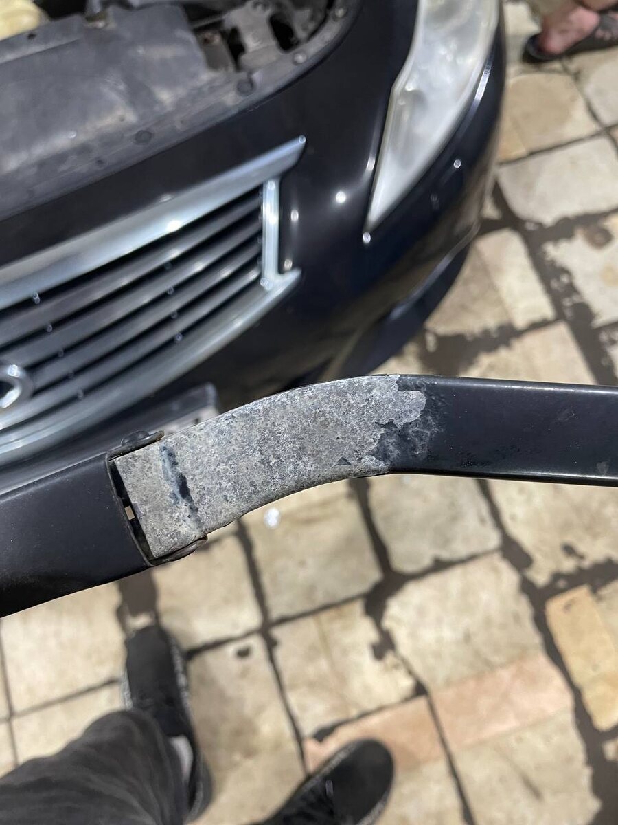 В таком ужасном состоянии был мой дворник.