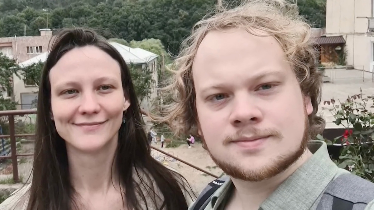   Анастасия Зиновкина / Соцсети- Анастасия Зиновкина и Артём Грибуль