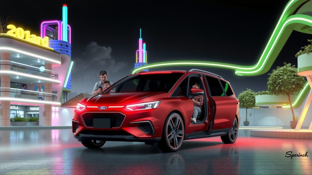    Как Ford Galaxy Hybrid 2025 сочетает семьи и экологию