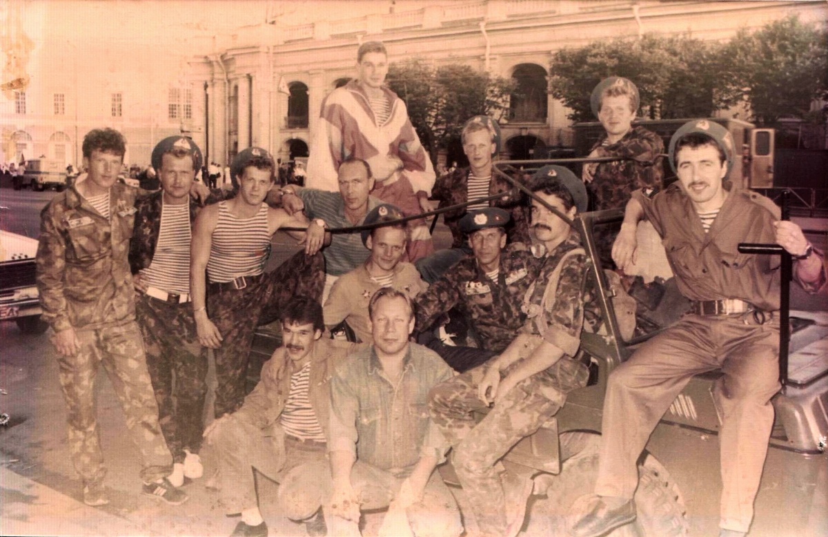 Десантники на день ВДВ. 