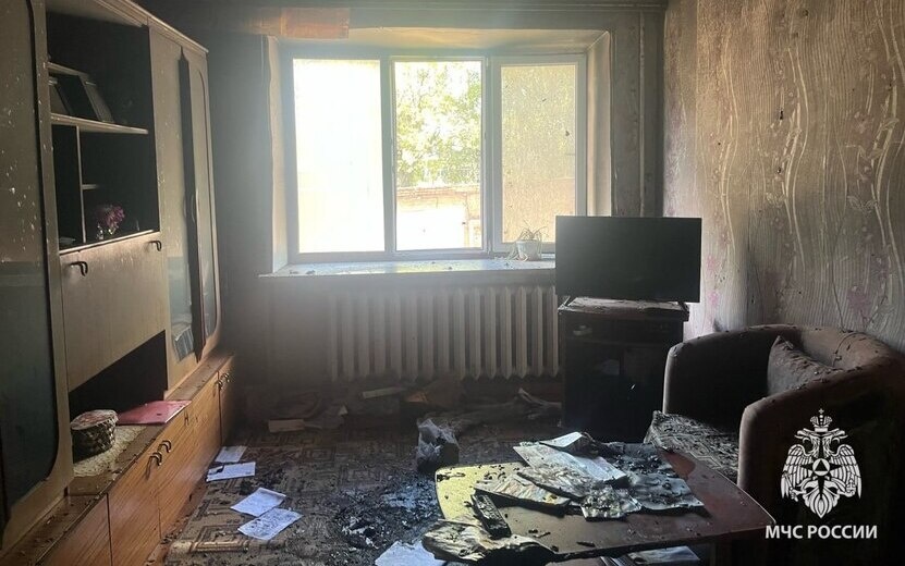    Соседи спасли 72-летнюю женщину из горящей квартиры в Сарапуле