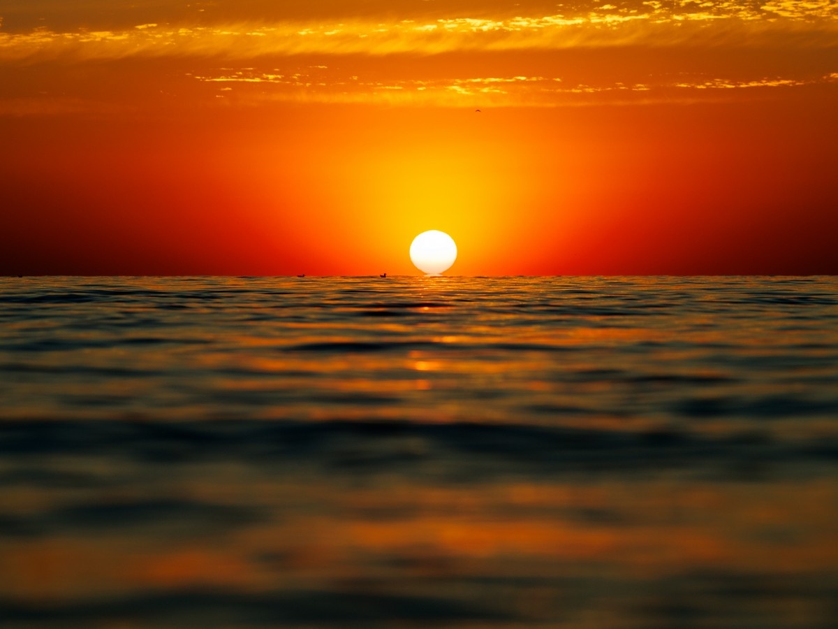 Закат. Крым. Беляус. Интересные места. Фото: Михаил Васильев. 