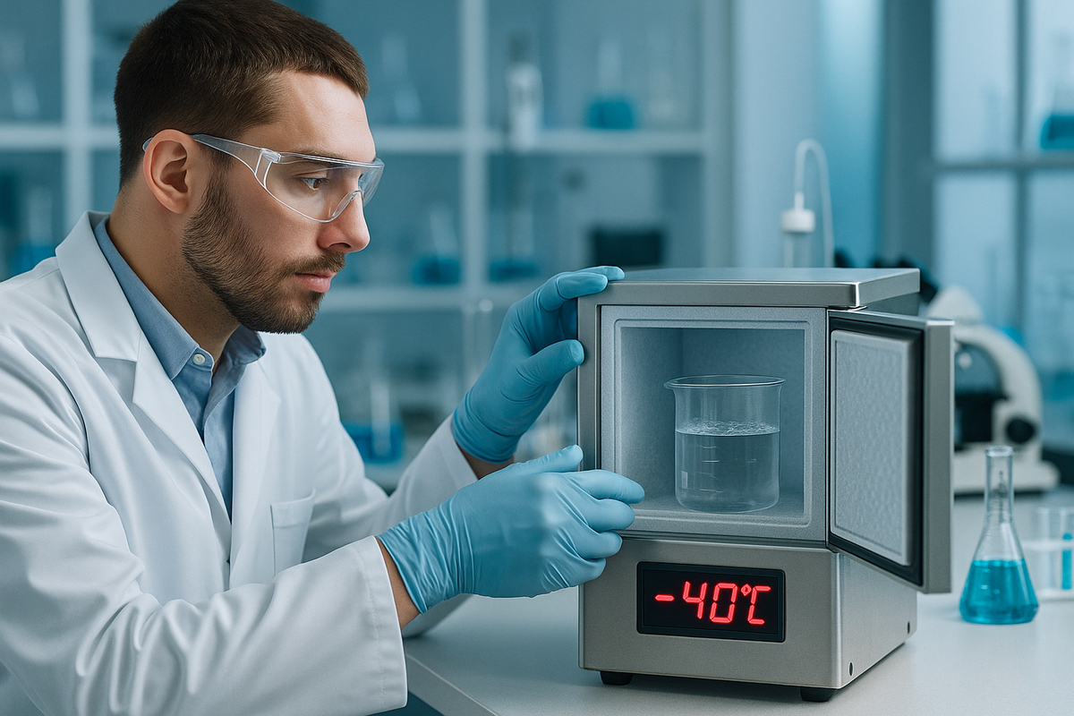 Учёные охлаждают воду до −38 °C