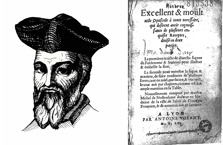Нострадамус и его кулинарная книга, 1555 год