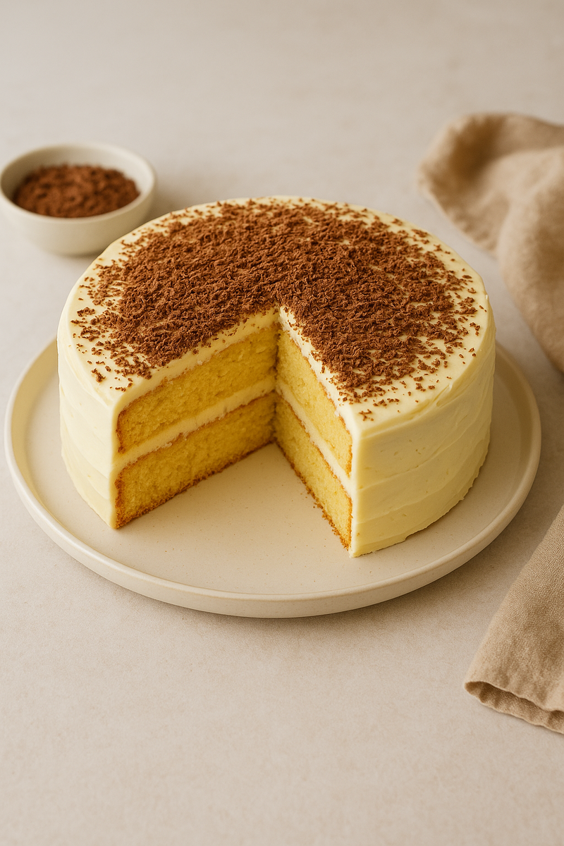 Быстрый торт на кефире.