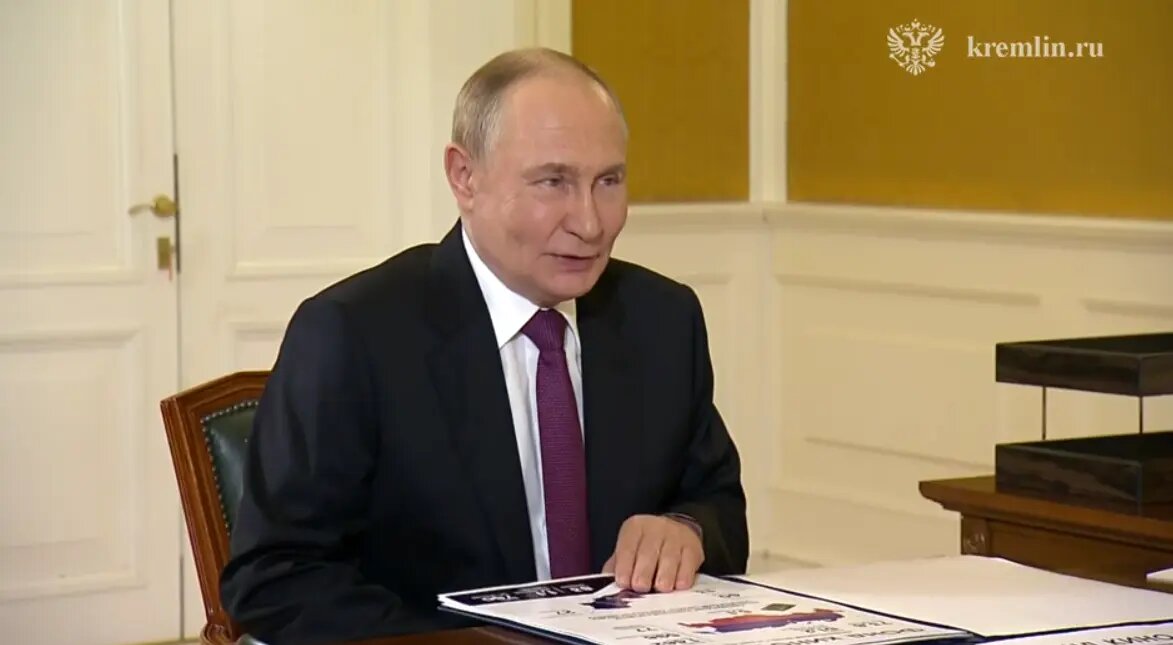    Владимир Путин. Фото: кадр видео Кремля
