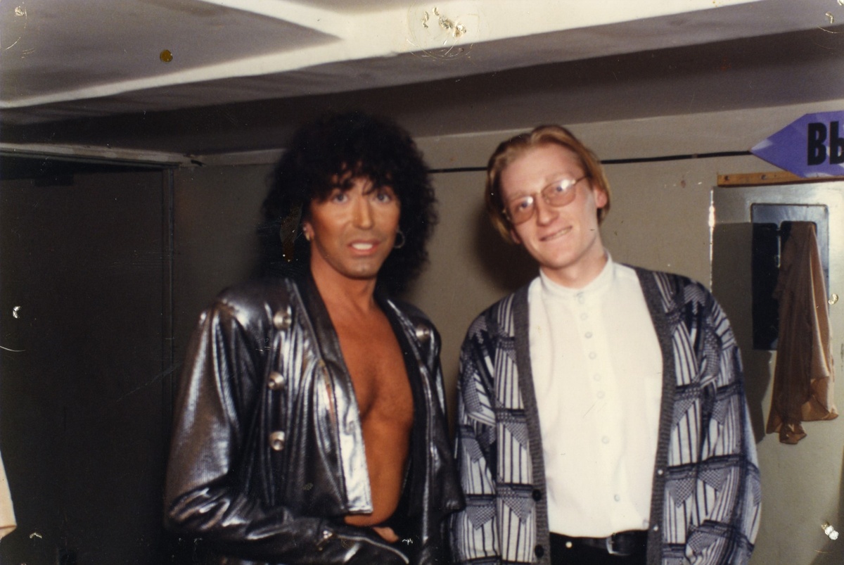 Валерий Леонтьев и автор канала "Пераново перо" Олег Перанов. Фото Альвиана Яблонского