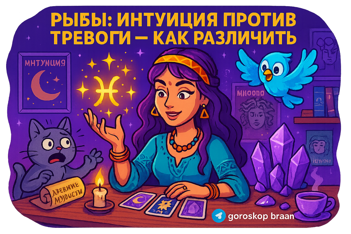    Рыбы и их мистика как распознать интуицию среди моря тревог Мария