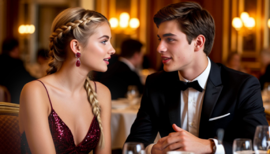 - Выглядишь просто феерично..