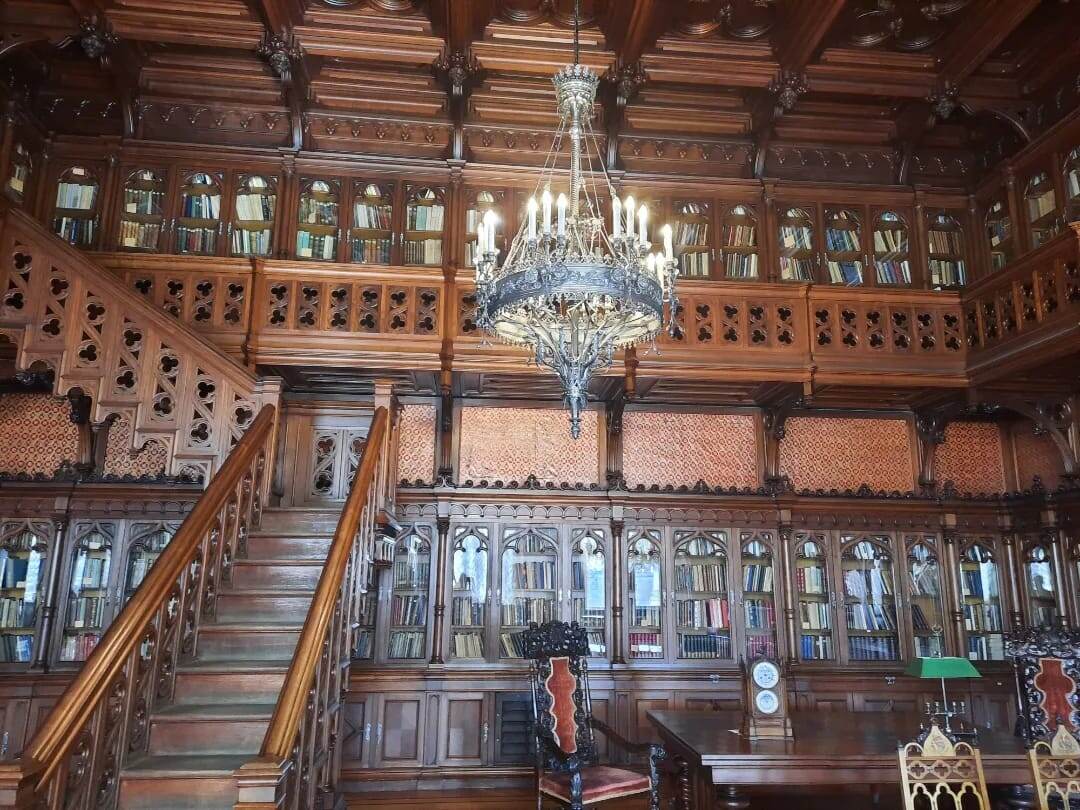 Библиотека и кабинет Николая II. Эрмитаж г. Санкт-Петербург 2022 г.