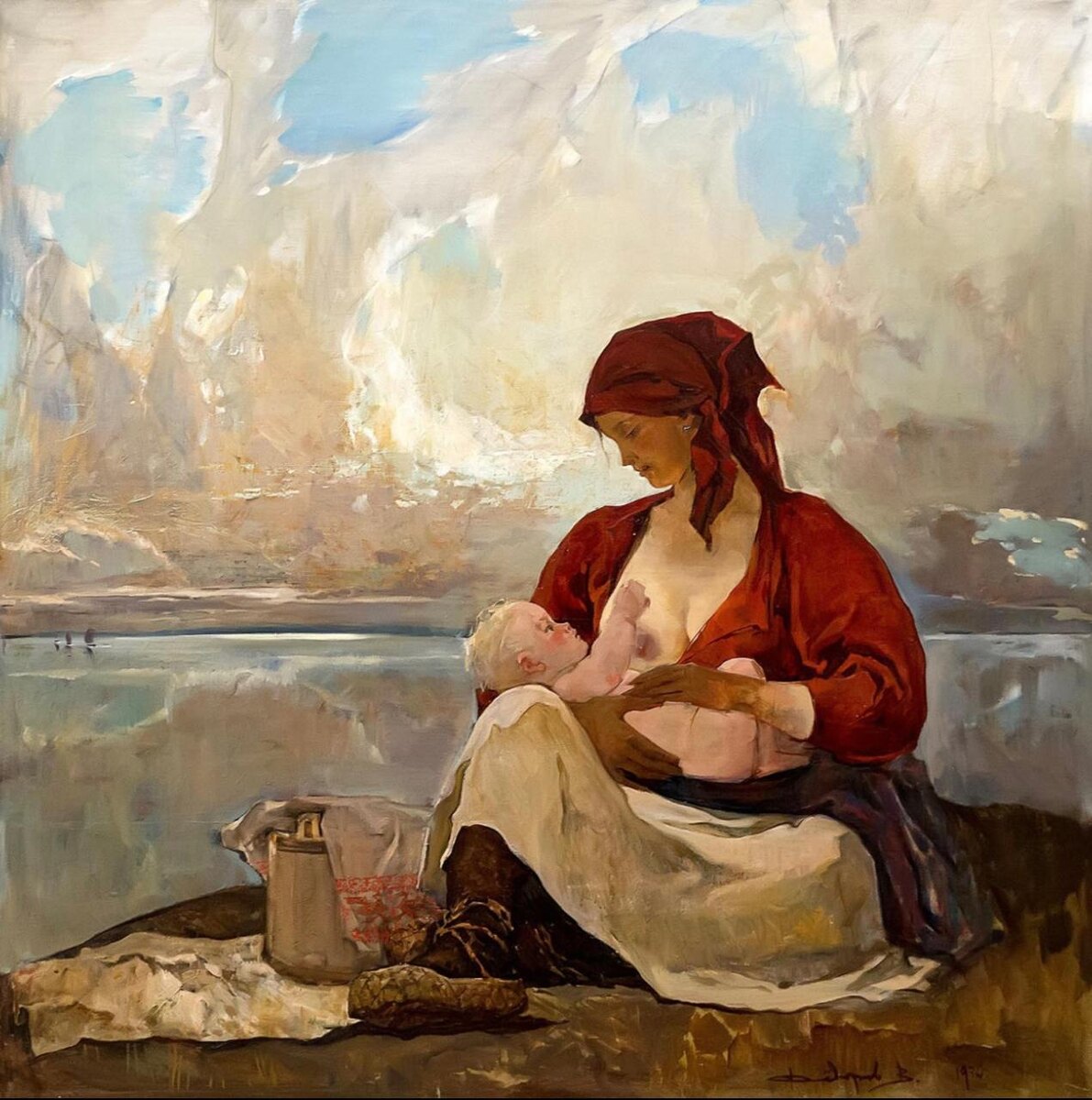 Виктор Фёдоров. «Мать». 1970