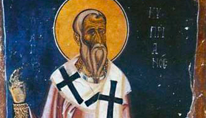    СВЯТИТЕЛЬ КИПРИАН КАРФАГЕНСКИЙ. ФОТО: WWW.PRAVOSLAVIE.RU