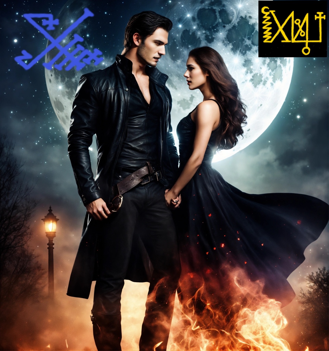 ИИ изобразил Владыку Исимуда и Принцессу Тшаль-а, когда Они были в одном из воплощений в мире Земли, о чем также будет рассказано в книге "Жена Премьер-министра Ада"