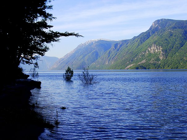 Большая вода на Кокшах. Телецкое озеро. Фото автора.