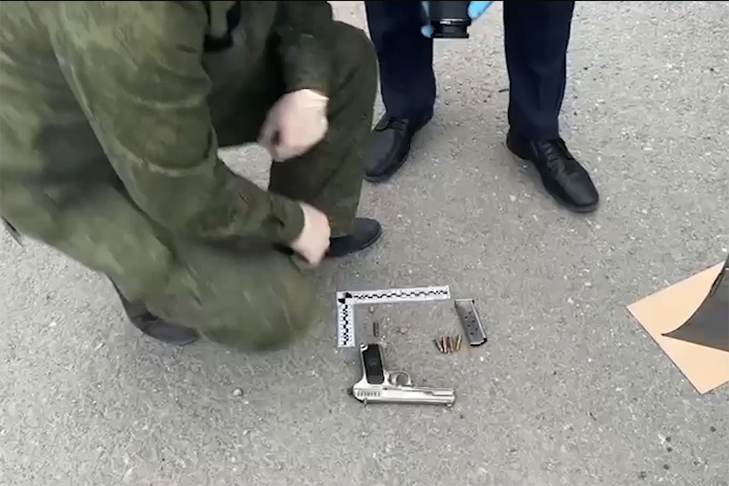    Скриншот видео УМВД России по Омской области