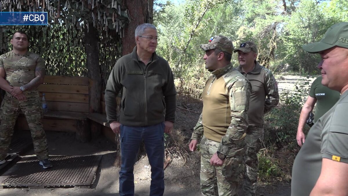    Зона СВО. Полк «Башкортостан». Август 2025 г.