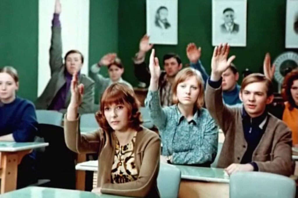 Кадр из фильма "Большая перемена" 