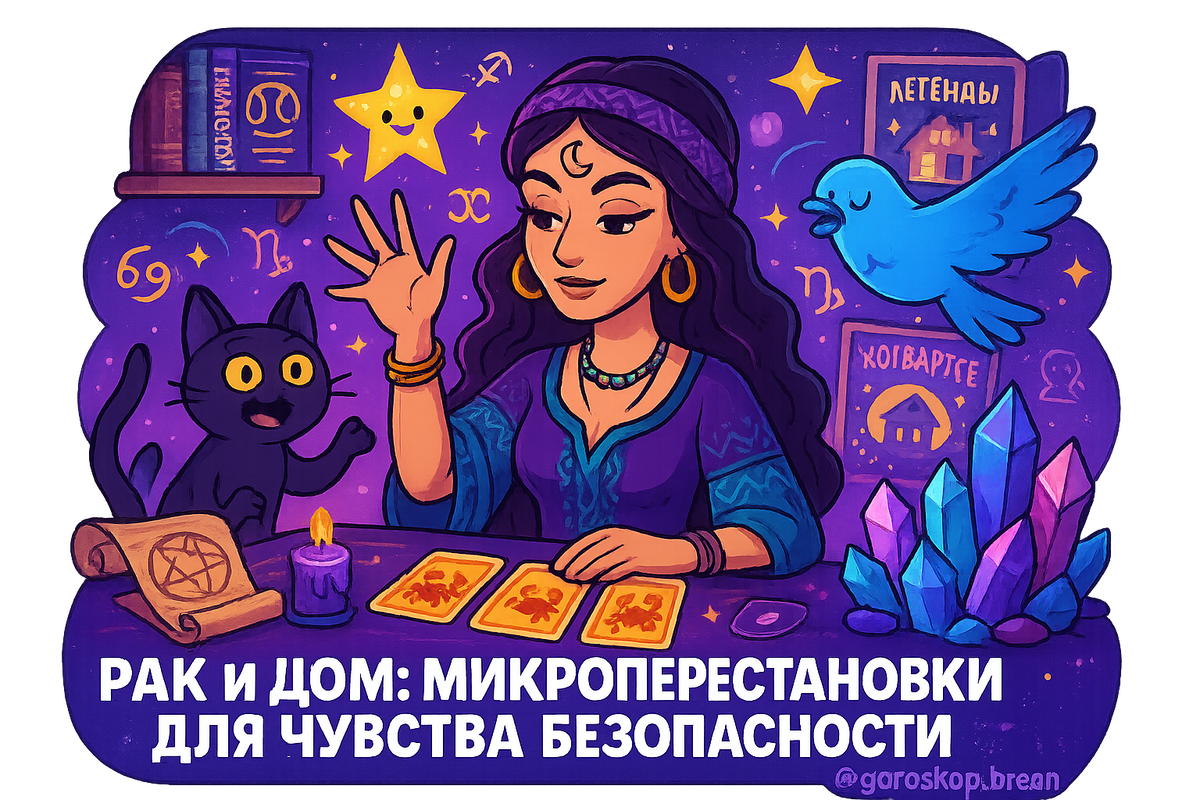    Как создать уютный дом с помощью микроперестановок для Раков и укрепить свою эмоциональную безопасность Мария