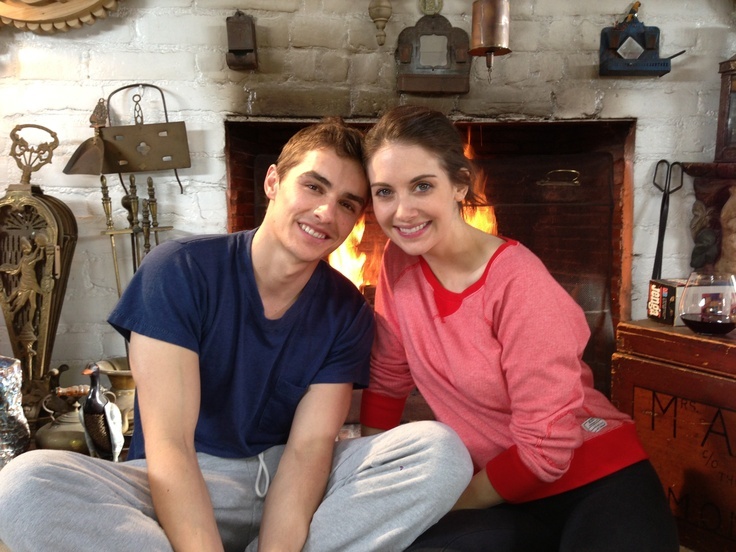 Дэйв Франко с женой Элисон Бри