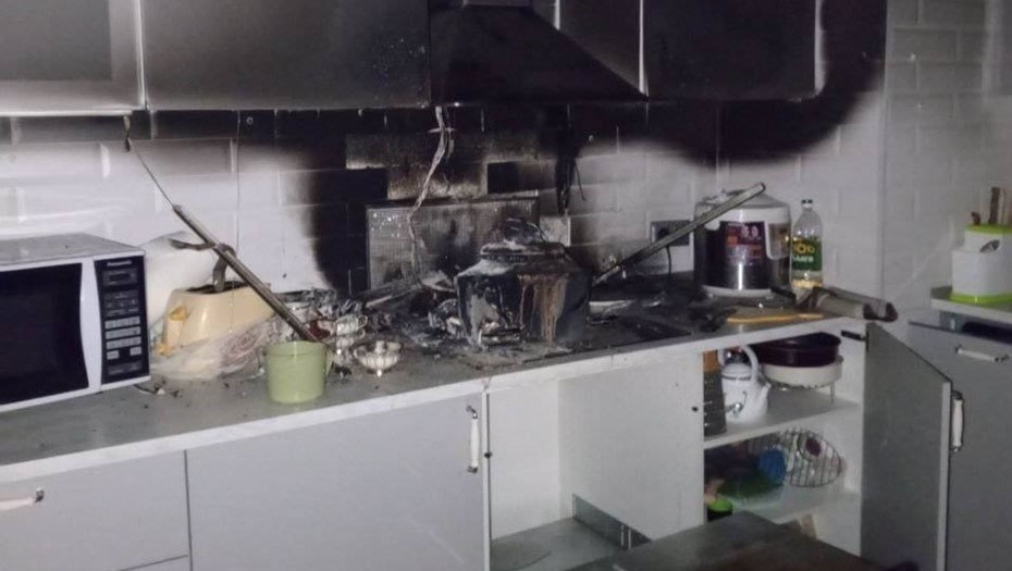    Кот чуть не устроил трагедию в петербургской квартире. Автор фото: МЧС России.