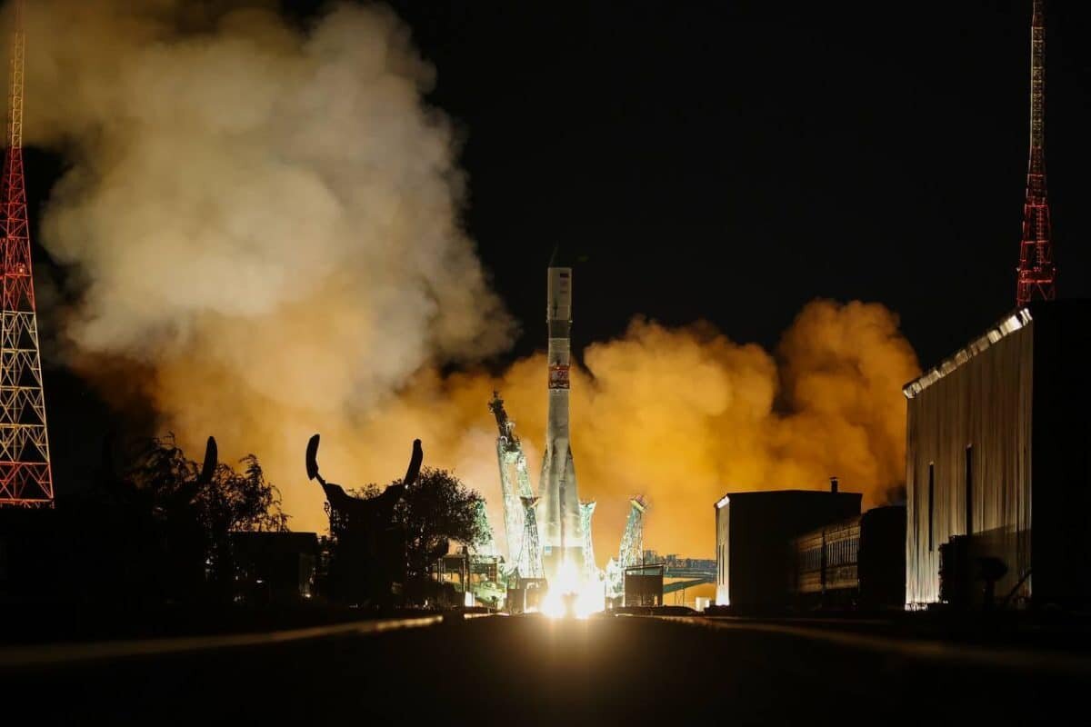    Старт грузового корабля «Прогресс МС-32» / © «Роскосмос»