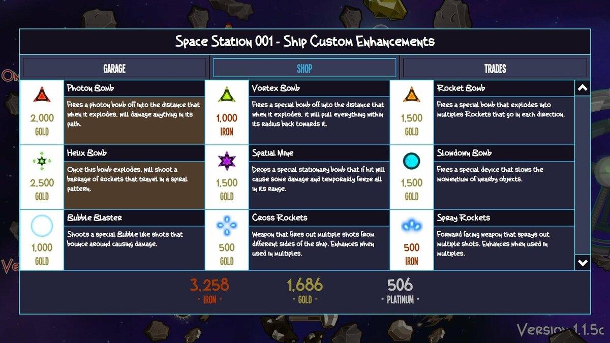    Галерея игры Rocket!