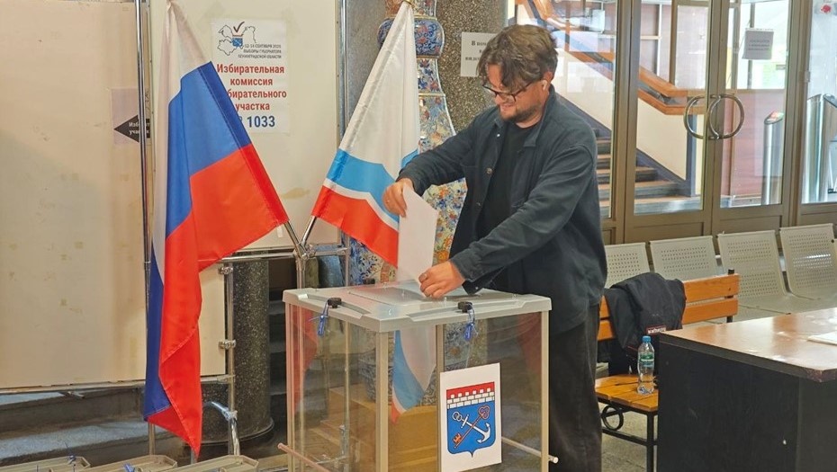    Выборы губернатора Ленинградской области. Автор фото: t.me/Meyksin