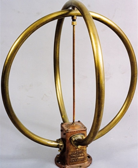 Радиометрическая антенна Маркони. Фото с сайта музея Маркони. Красивая и изящная вещь.