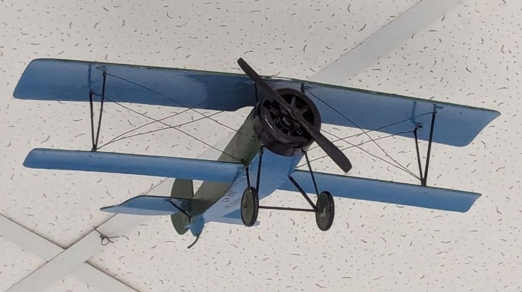 Самолет Ньюпор-11. Франция, 1916. Монино, Музей ВВС. Фото моё.
