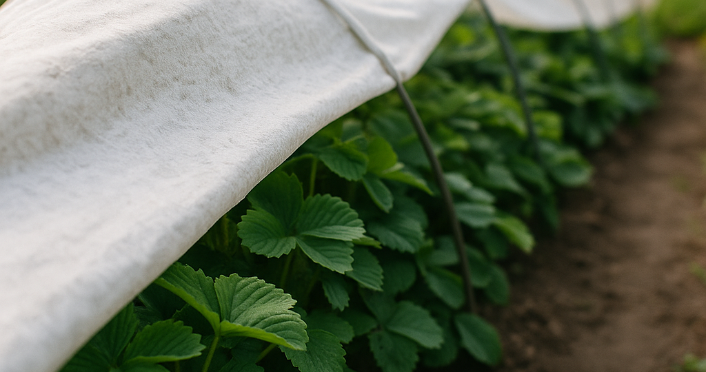 Чем прикрыть рассаду клубники, если сентябрь сухой