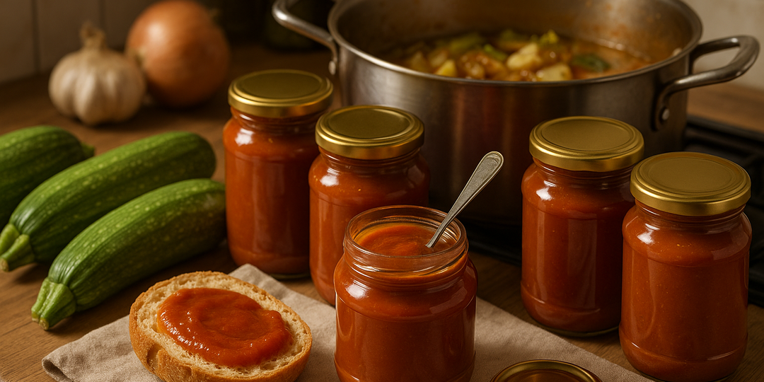 Теперь кабачки не раздаю. С этим рецептом кетчупа все кабачки идут в дело