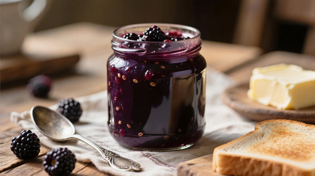 Ежевичный джем