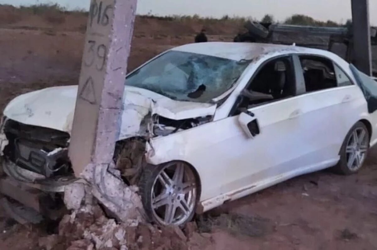    Два ребенка пострадали под Астраханью в ДТП