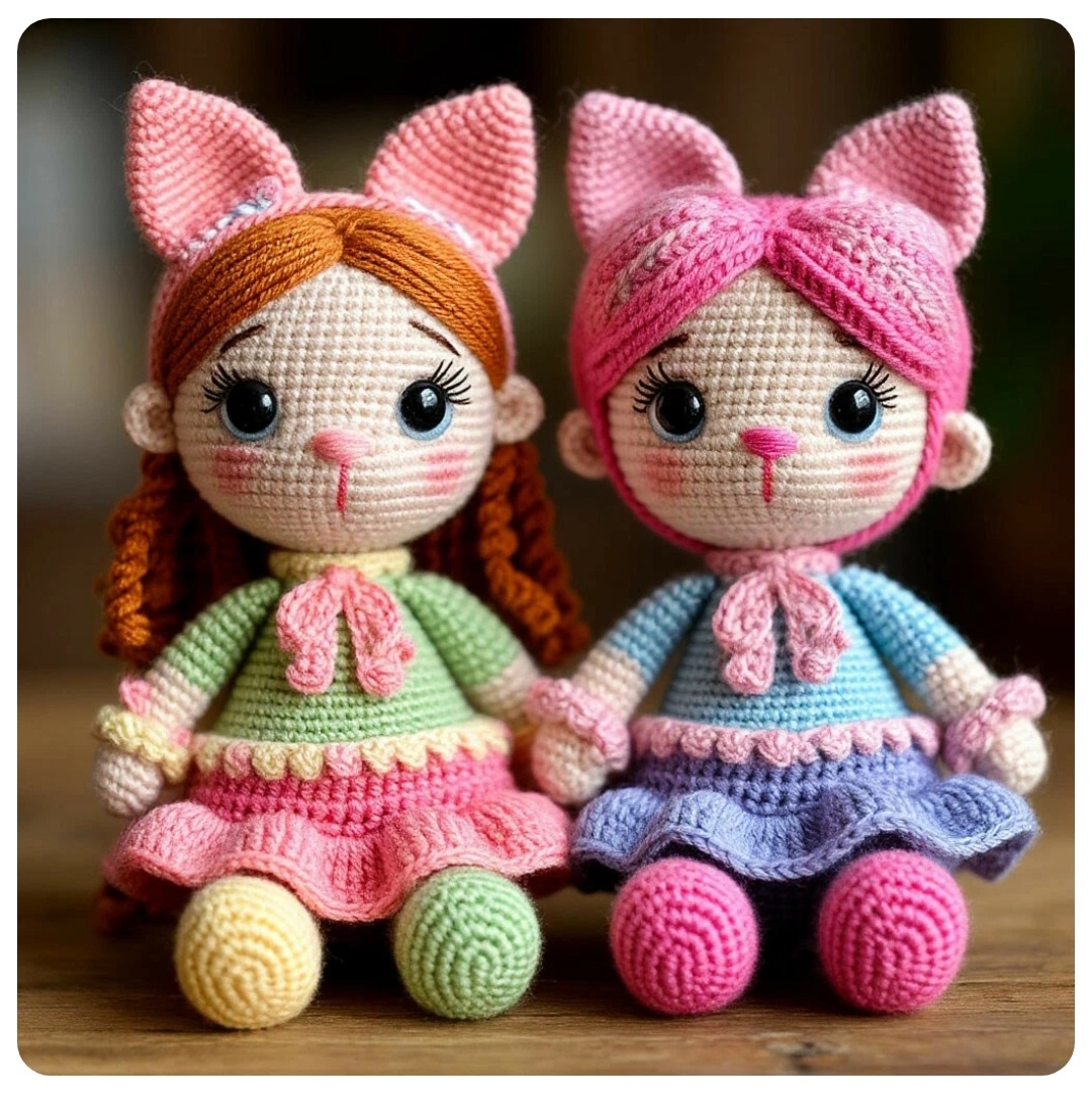 Амигуруми животные