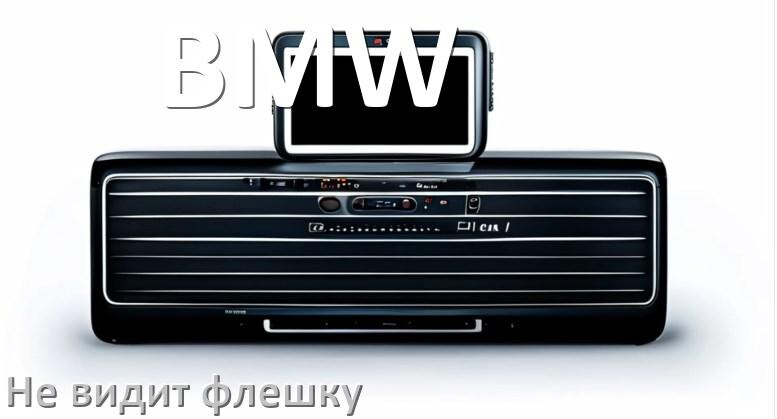
Почему магнитола BMW не видит флешку и не читает
