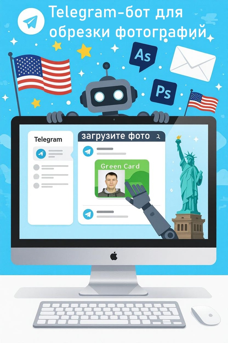 Телеграм-бот для подготовки фото на гринкарту