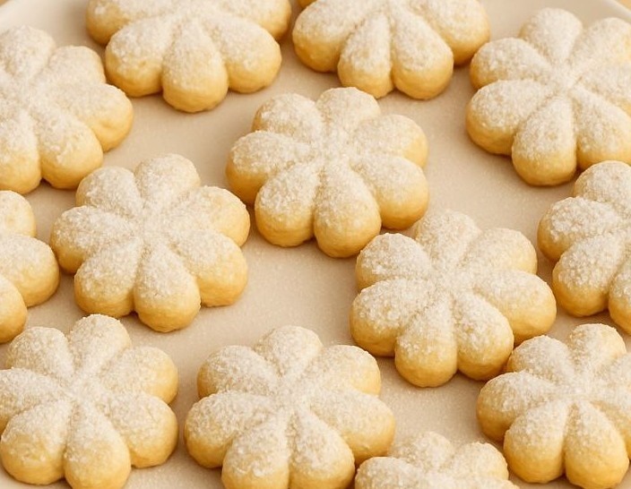 ПЕЧЕНЬЕ «Снежинки» БЕЗ ФОРМОЧЕК - Вкусно Просто Быстро