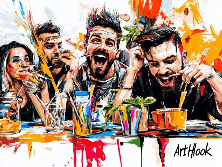    Недорогой мастер-класс на корпоратив: создайте незабываемое событие без лишних затрат и объедините команду! Art-Hook.Ru