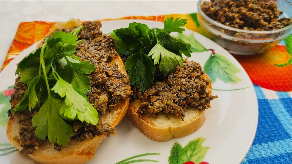 И мясо не нужно! Постная грибная икра без заморочек, кто следит за фигурой!