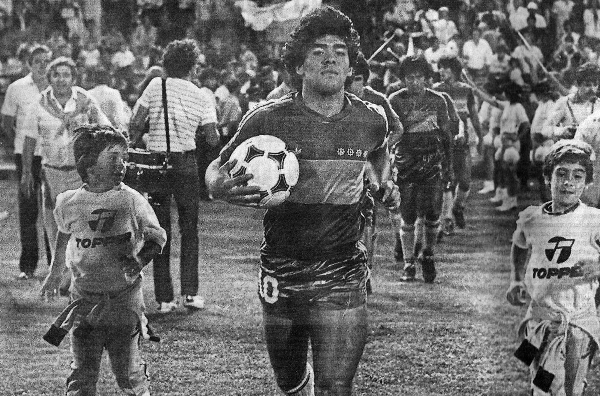 Несмотря на статус звезды Диего оставался "простым" человеком. Изображение из открытых источников