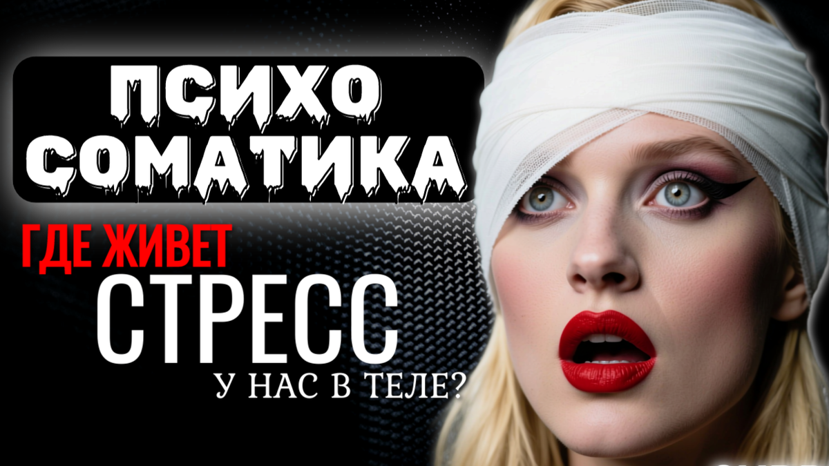 Психосоматика: где живет стресс у нас в теле? | Психокалипсис
