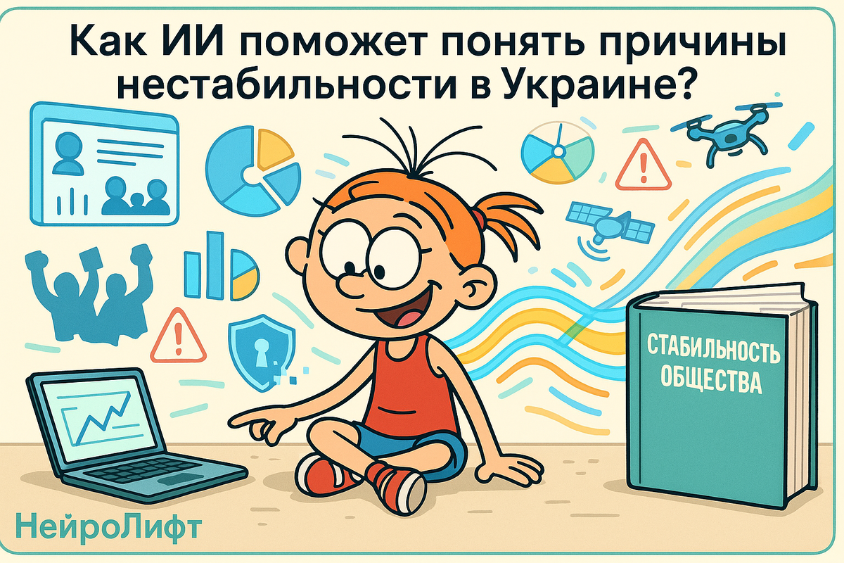искусственный интеллект, нестабильность в мире, анализ данных, социальные процессы, экономические прогнозы, дезинформация, мониторинг новостей, анализ общественных настроений, ChatGPT, автоматизация бизнес-стратегии, киберугрозы, системы безопасности, тренды, кризисные ситуации, автоматизированный анализ