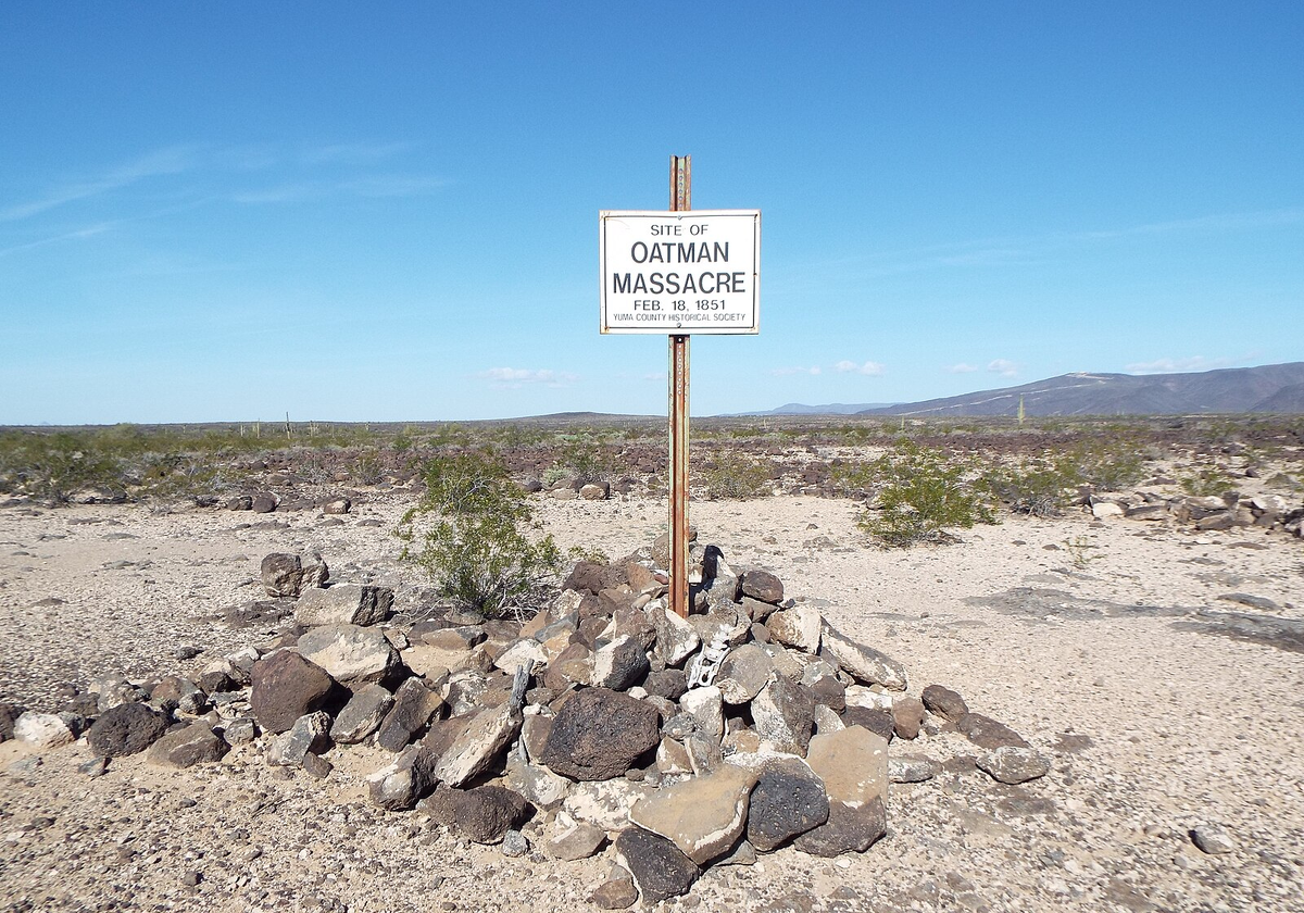 Место гибели семьи Отмэн, наши дни