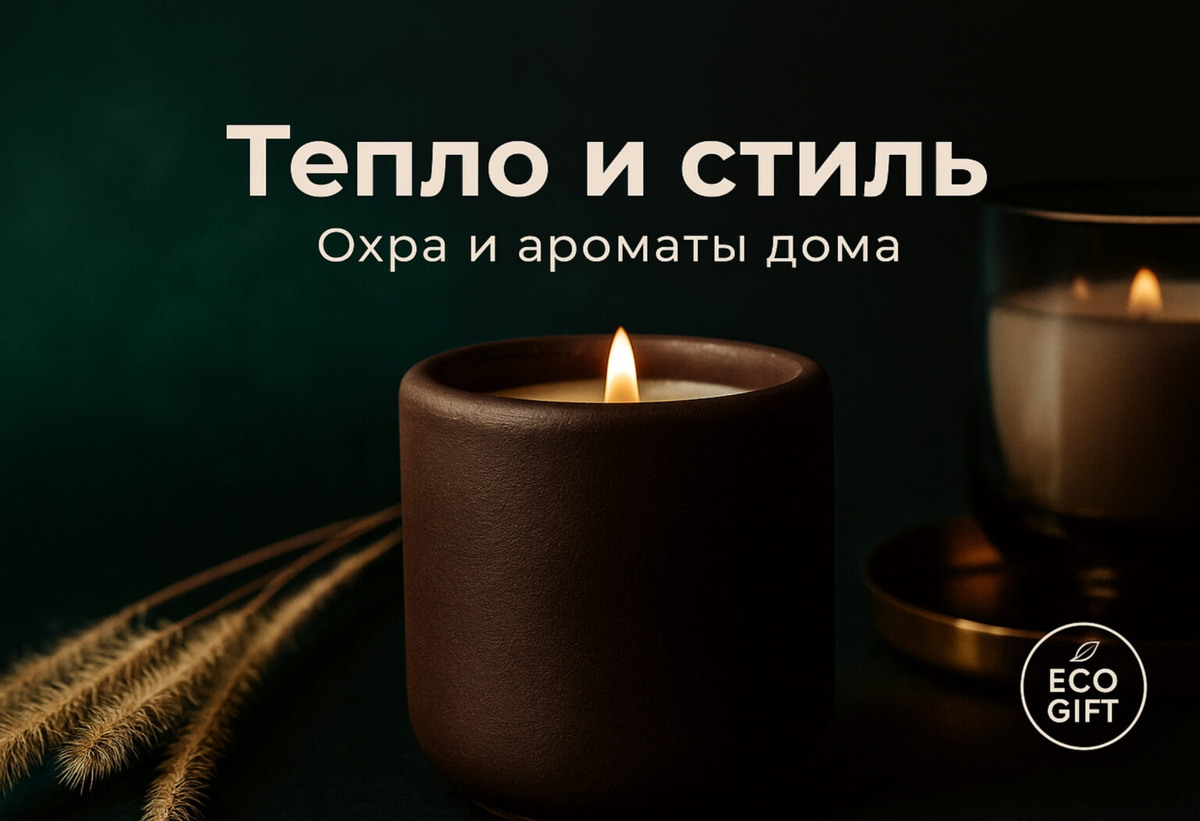    Охра и ароматы: как добавить в дом тепло и уют Марина Погодина