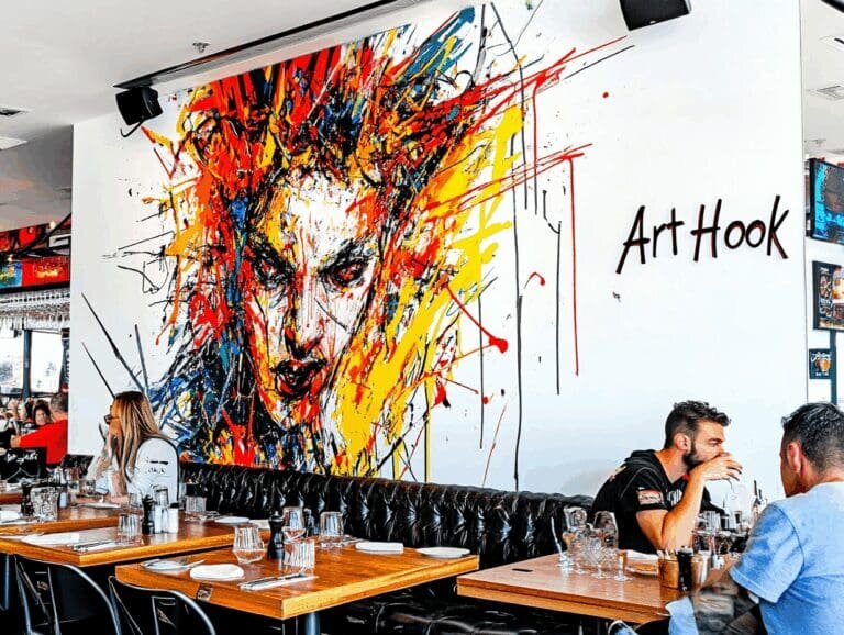    Картины современного искусства: как сделать ваш ресторан магнитом для гостей и увеличить прибыль Art-Hook.Ru