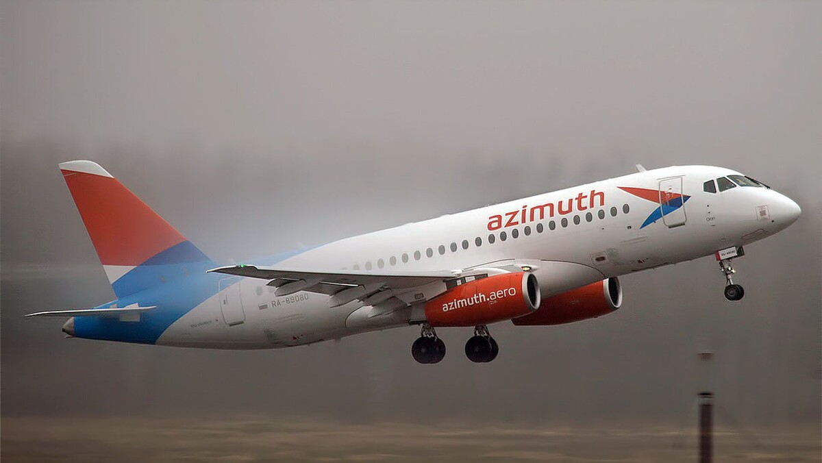 CC BY-SA 2.0 / Anna Zvereva / Azimuth, RA-89080, Sukhoi Superjet 100-95LR