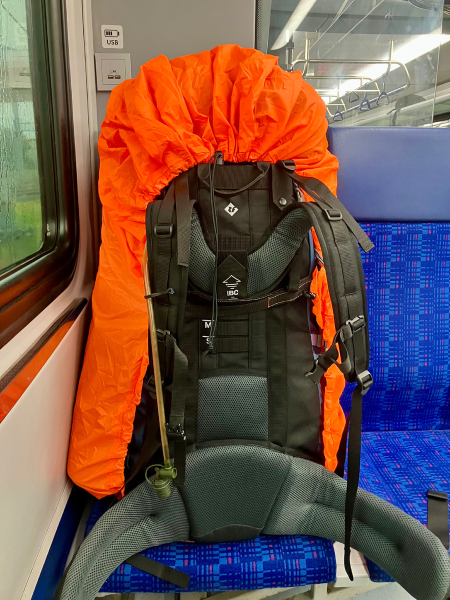 В этот поход со мной поехал новый рюкзак RedFox light 100