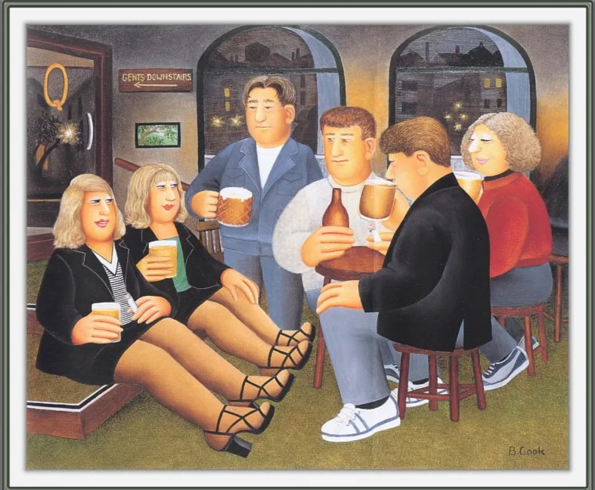 Художница - Берил Кук